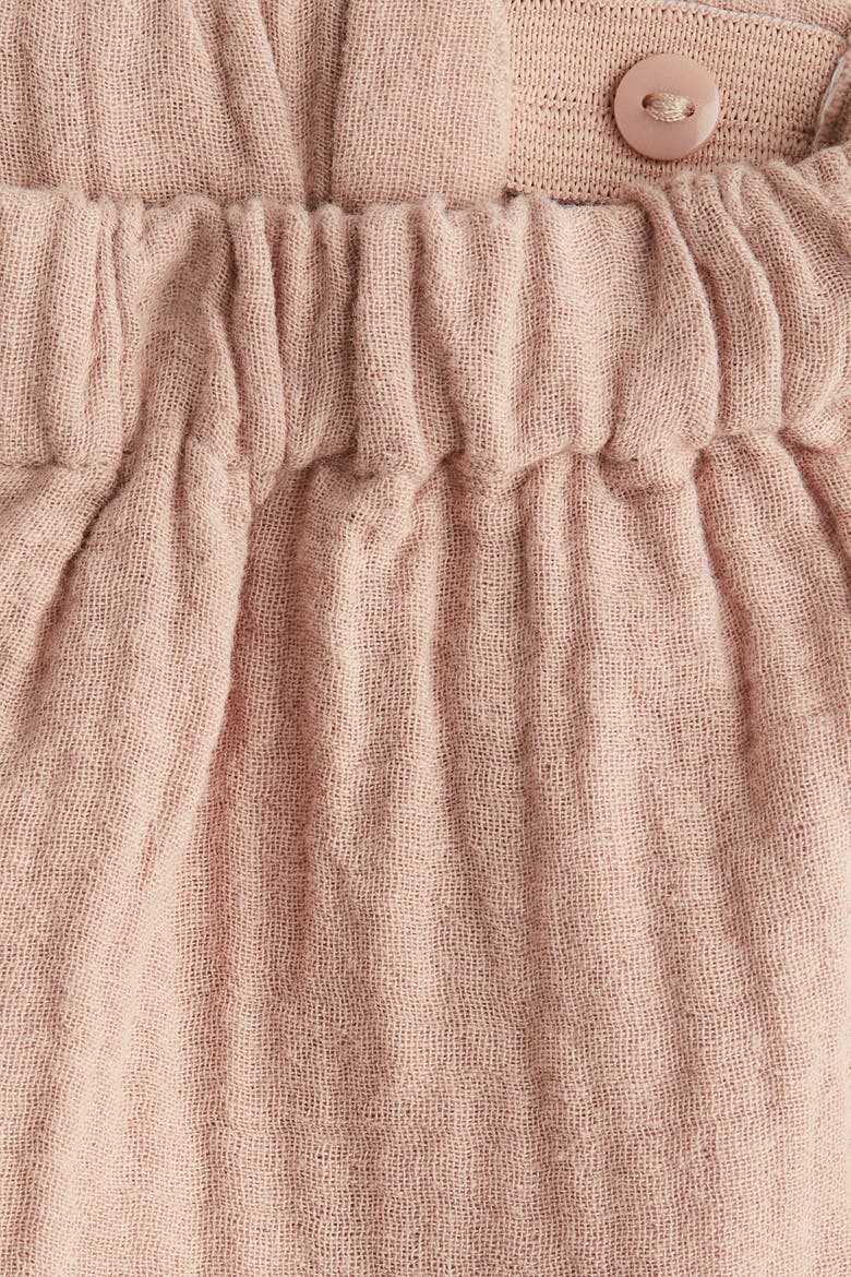 2-piece Cotton Muslin Set, Alternate, color, Beige