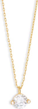 Kate Spade New York duo prong pendant necklace