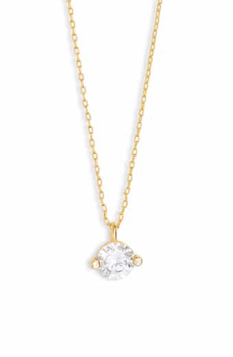 Kate Spade New York duo prong pendant necklace