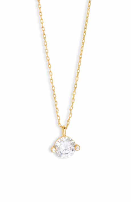 Kate Spade New York duo prong pendant necklace