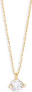 Kate Spade New York duo prong pendant necklace