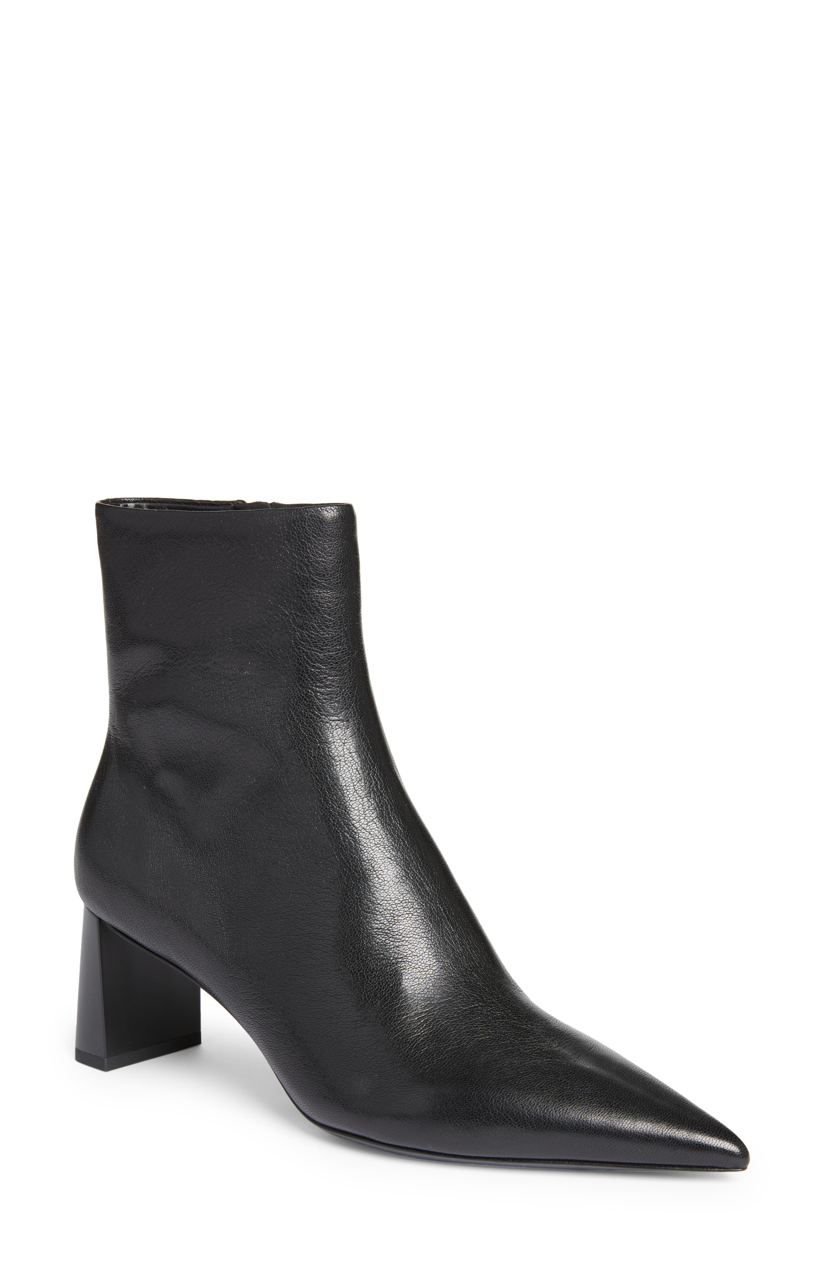 rag & bone Viva Pointed Toe Bootie, Main, color, Black