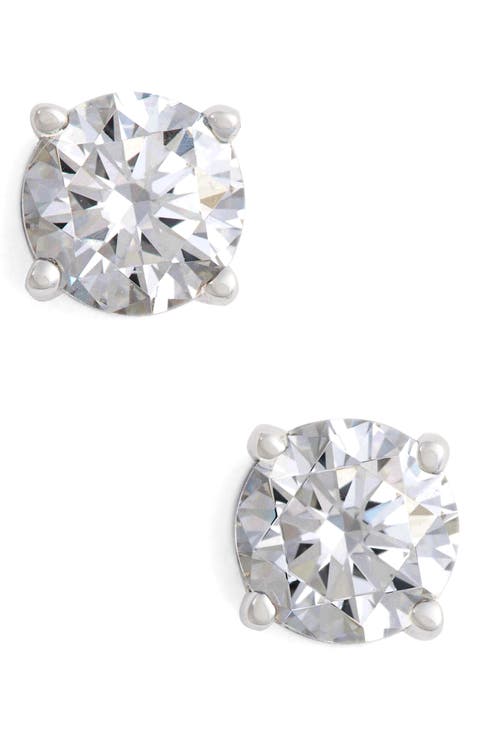Simulated Diamond Stud Earrings