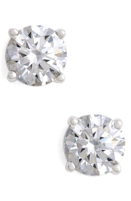 Lafonn Simulated Diamond Stud Earrings in Silver/clear at Nordstrom
