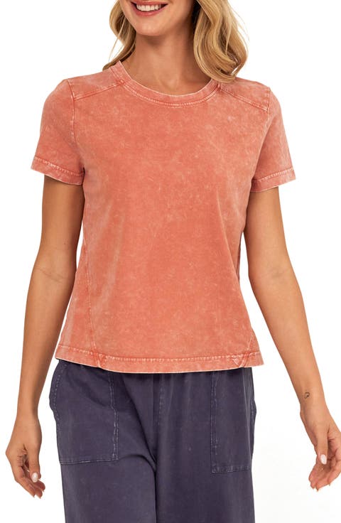 Roselie Mineral Wash Cotton T-Shirt
