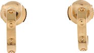 Pre-Owned Cartier Love Hoop Earrings 18K Yellow Gold Small