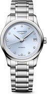 Longines Master Collection Diamond Automatic Bracelet Watch, 34mm