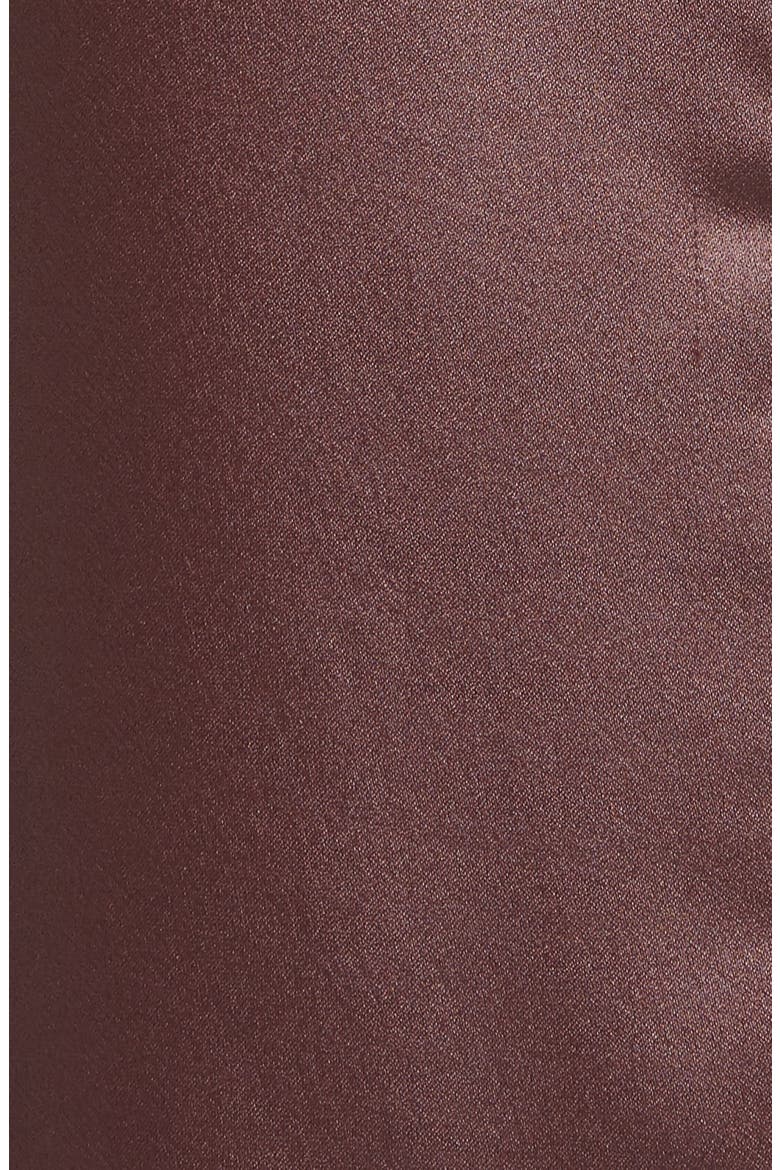McKenzie Faux Leather Dress, Alternate, color, BURGUNDY