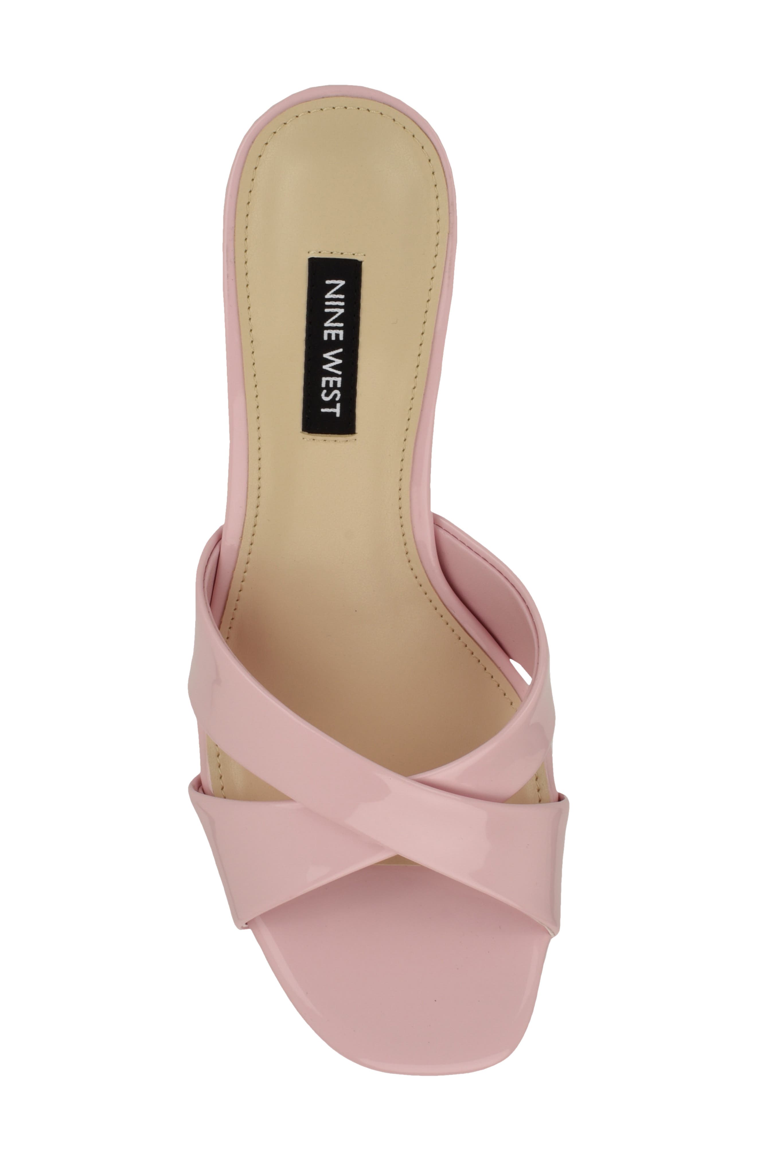 Nine West Merlana Kitten Heel Sandal, Alternate, color, Light Pink
