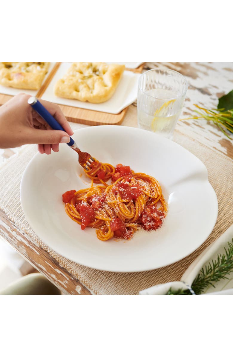 Villeroy & Boch Pasta Passion Spaghetti Plate Set of 2, Alternate, color, White