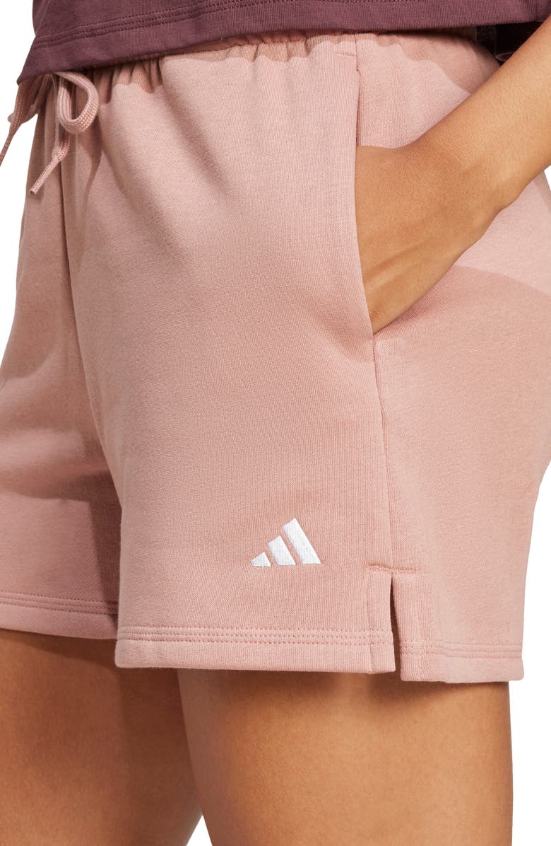 adidas 3-Bar Fleece Shorts, Alternate, color,
