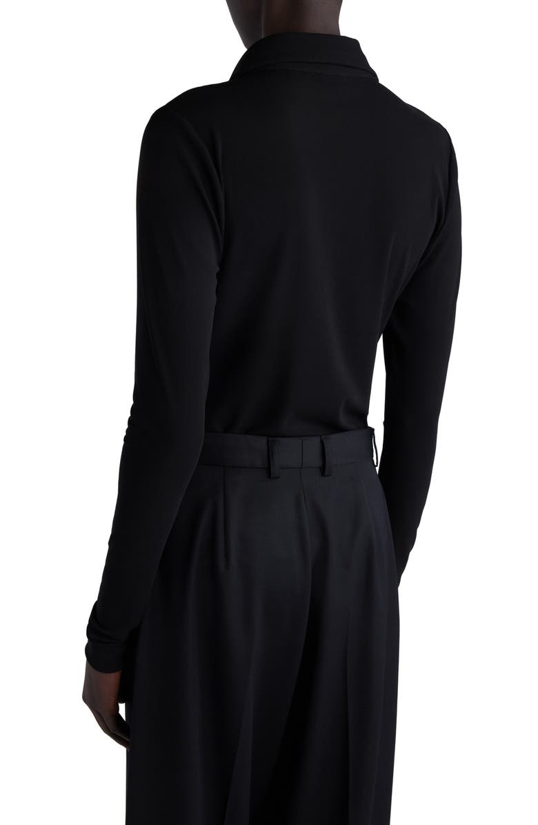Rib Button-Up Shirt