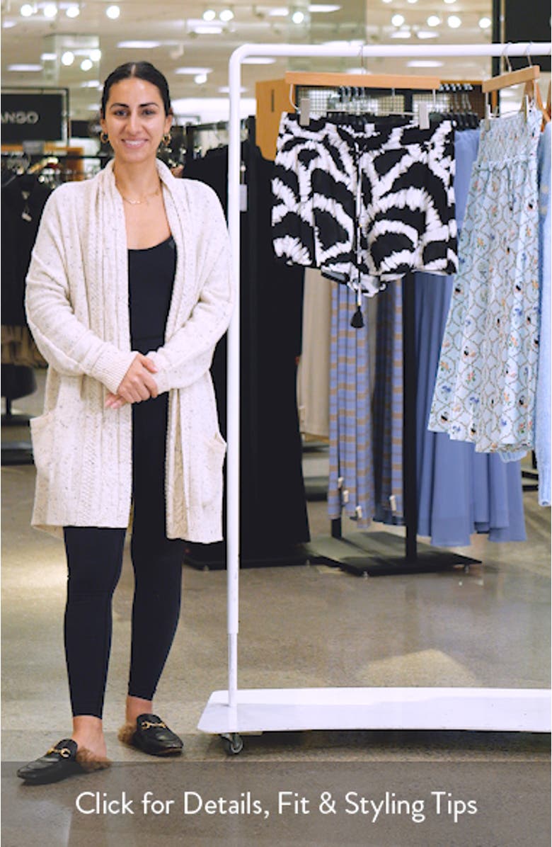 Woven Shadows Cover-Up Shorts, sales video thumbnail