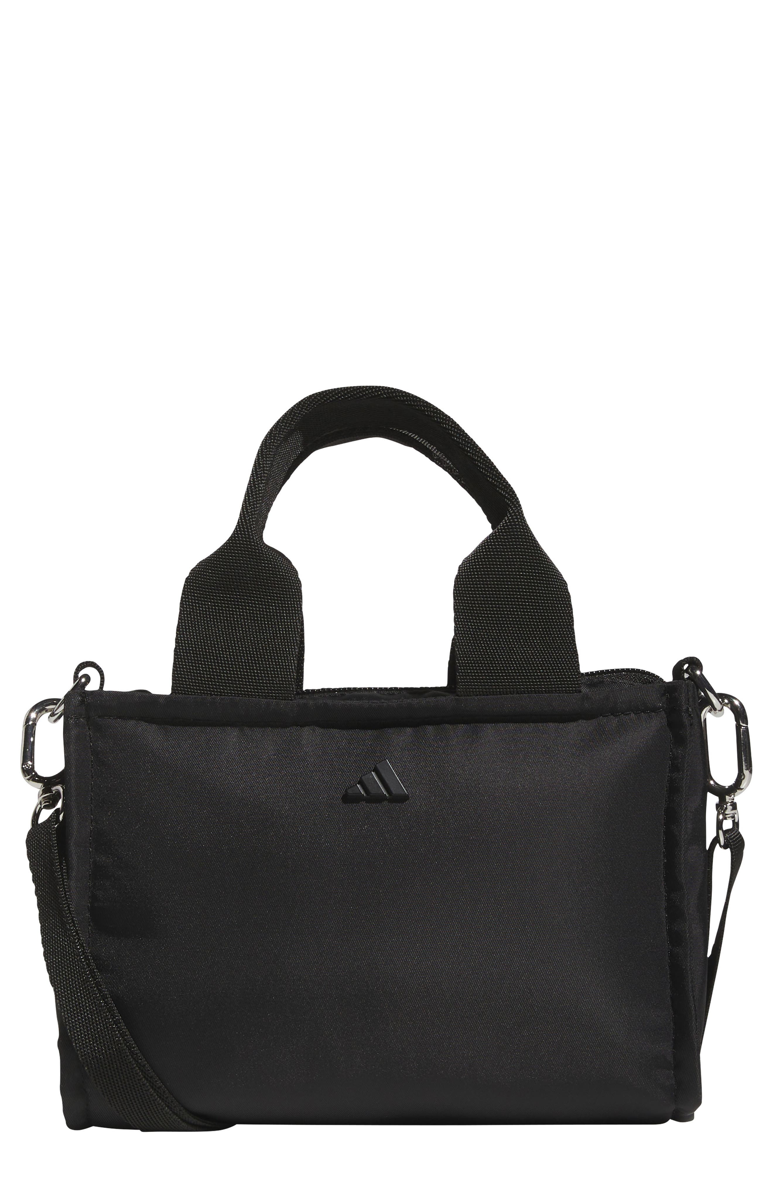 adidas Micro Mini Tote, Main, color, Black