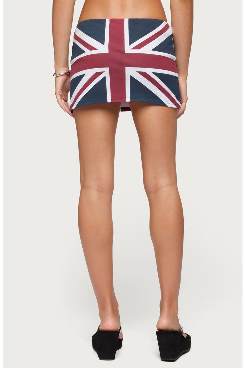 UK Lover Low Rise Miniskort, Alternate, color, WHITE