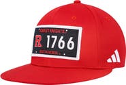 adidas Men's adidas  Scarlet Rutgers Scarlet Knights Established Snapback Hat