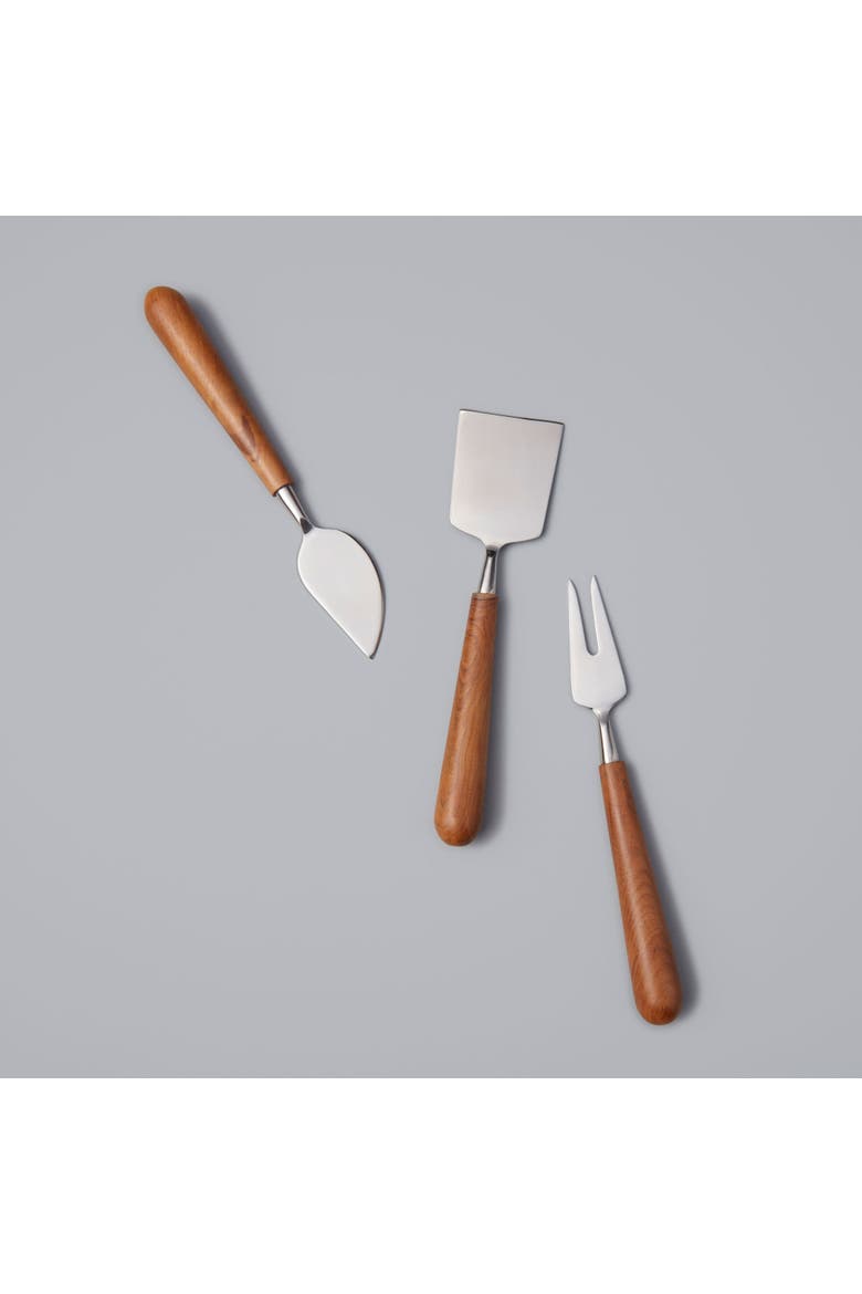 Almora Cheese Set of 3, Alternate, color, Brown