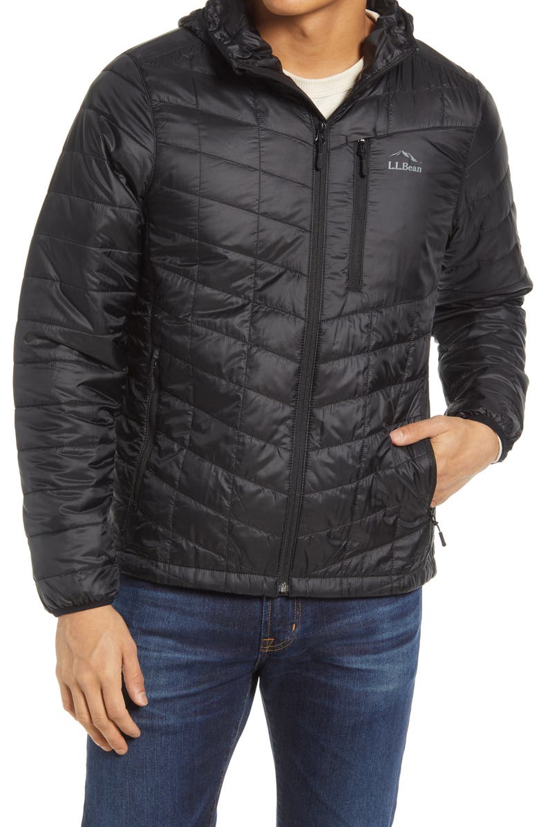 L.L.Bean Packaway Hooded PrimaLoft<sup>®</sup> Insulated Ripstop Recycled Polyester Puffer Jacket, Alternate, color,