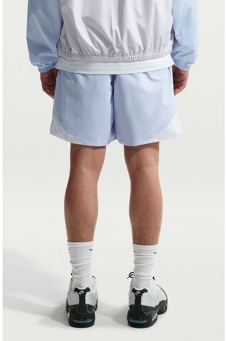Windrunner Lightweight Woven Shorts, Alternate, color, HYDROGEN BLUE/ WHITE