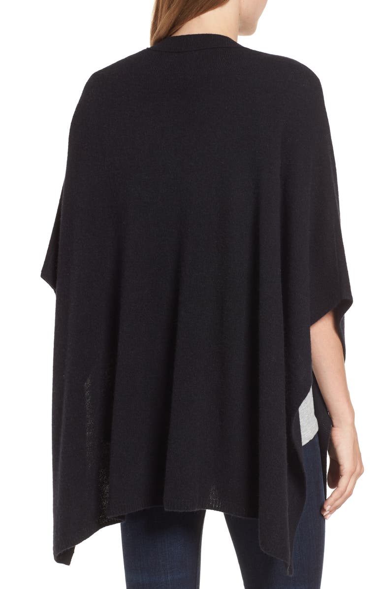 Halogen<sup>®</sup> Cashmere Poncho, Alternate, color,