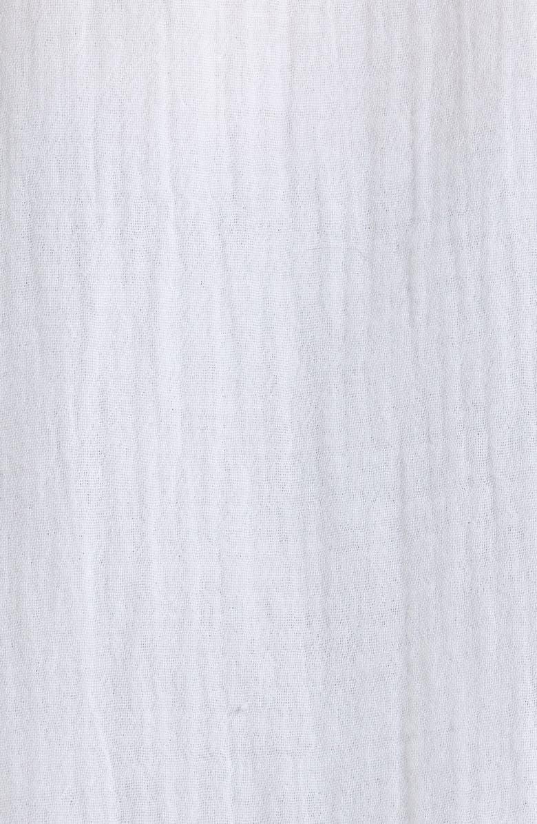 Caslon<sup>®</sup> Cotton Gauze Utility Jacket, Alternate, color, White