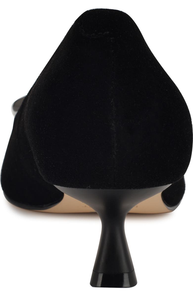 Nine West Propper Pointed Toe Kitten Heel Pump, Alternate, color,