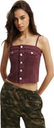 Cotton On Women's Willow Denim Corset