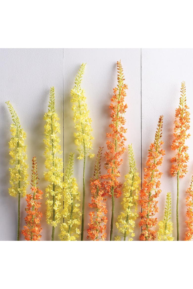 Eremurus Artificial Stem 46", Alternate, color, Orange