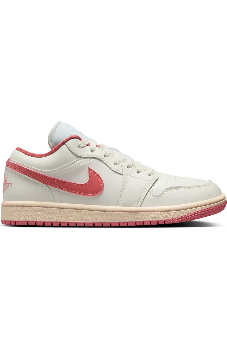 Jordan Air Jordan 1 Low Sneaker, Alternate, color, Sail/ Pink Salt/ Guava Ice