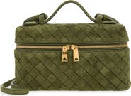 Bottega Veneta Bang Bang Intrecciato Suede Vanity Case