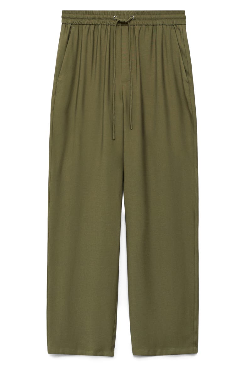 Straight Leg Pants, Alternate, color, KHAKI GREEN