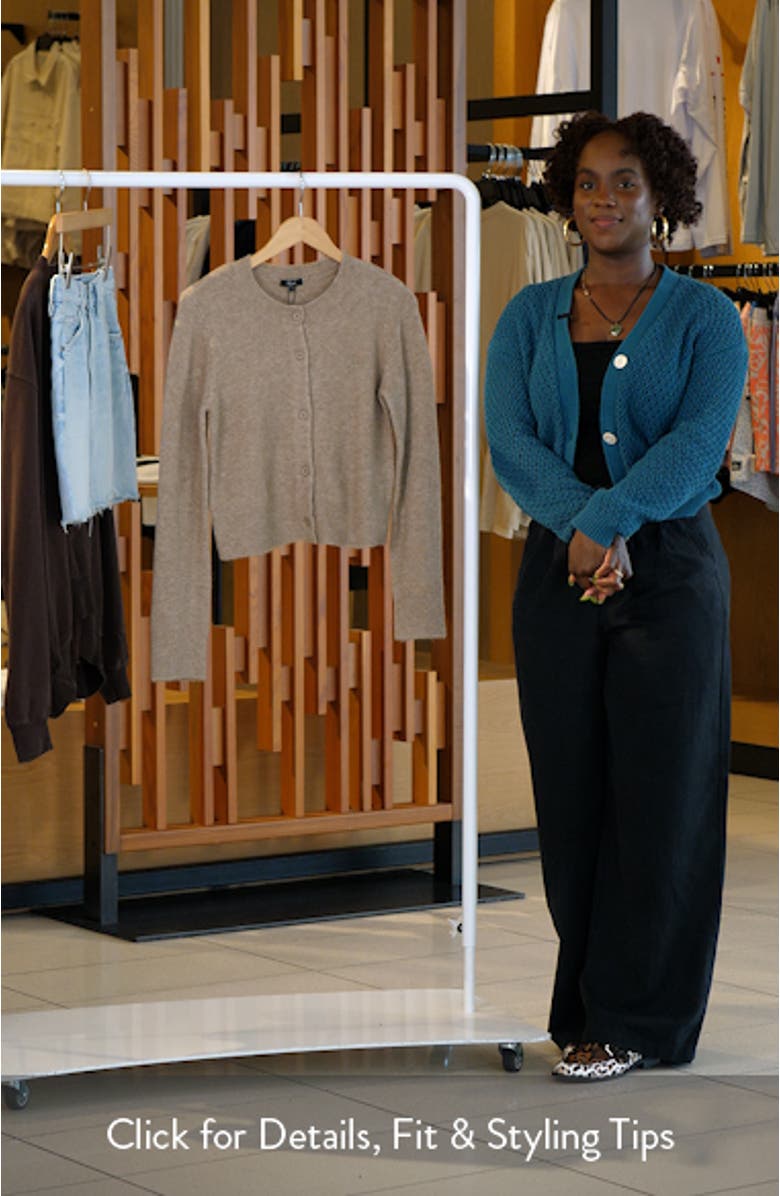 Matilda Crop Cardigan, sales video thumbnail