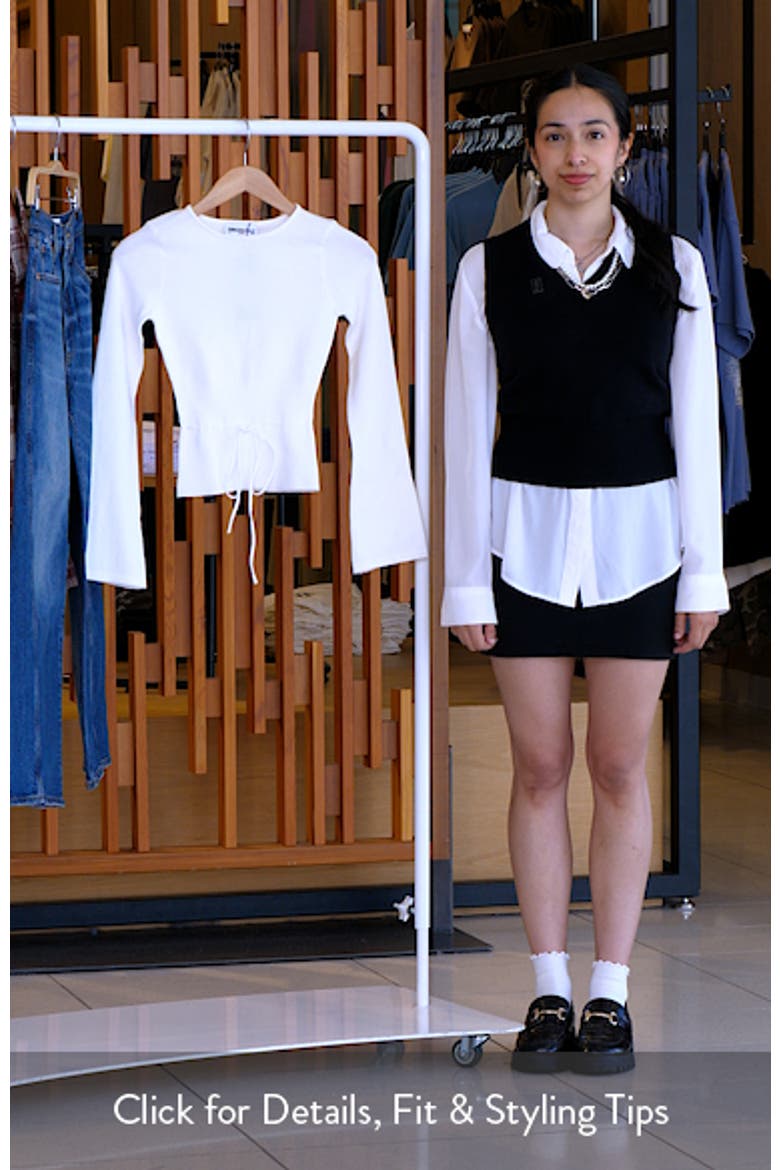 Craving Rib Detail Knit Top video