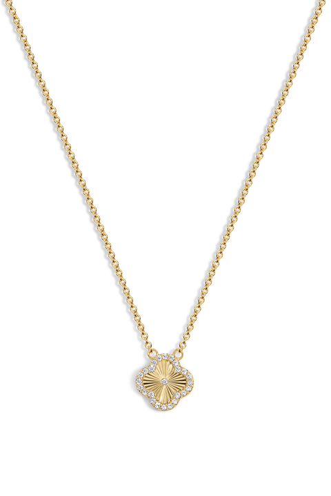 Mini Icon Clover Necklace