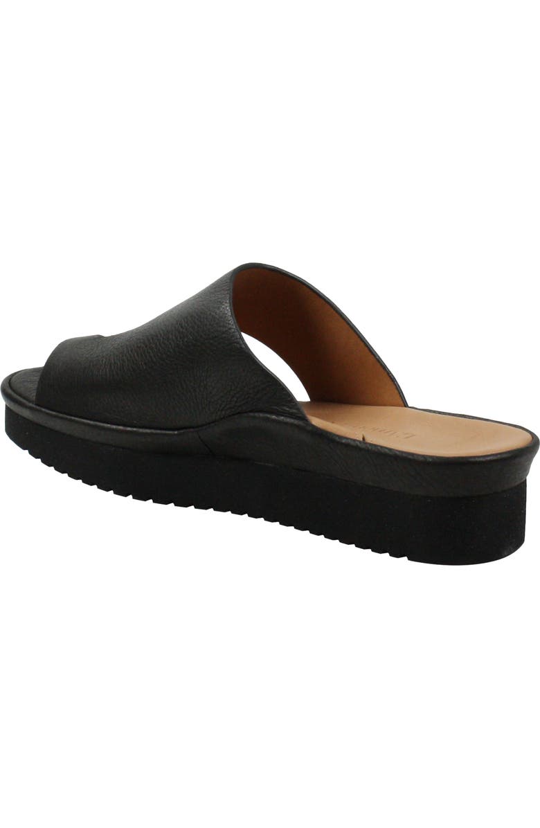 L'Amour des Pieds Ahlina Platform Sandal, Alternate, color, Black Lamba