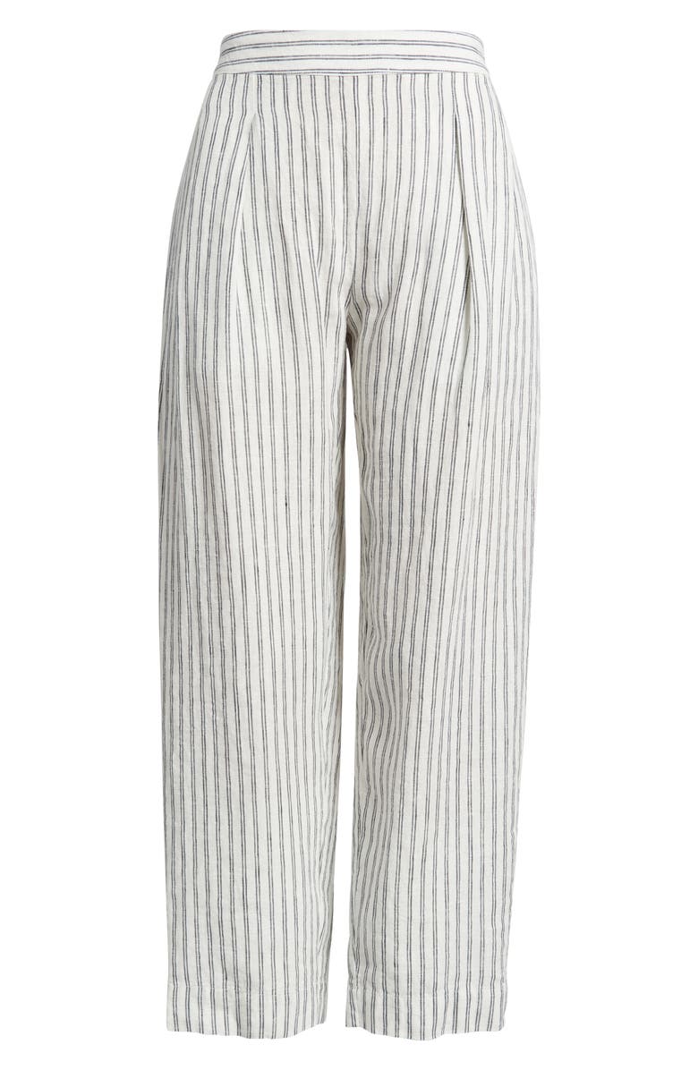 Nation LTD Grayson Stripe Linen Pants, Alternate, color, Linen Stripe