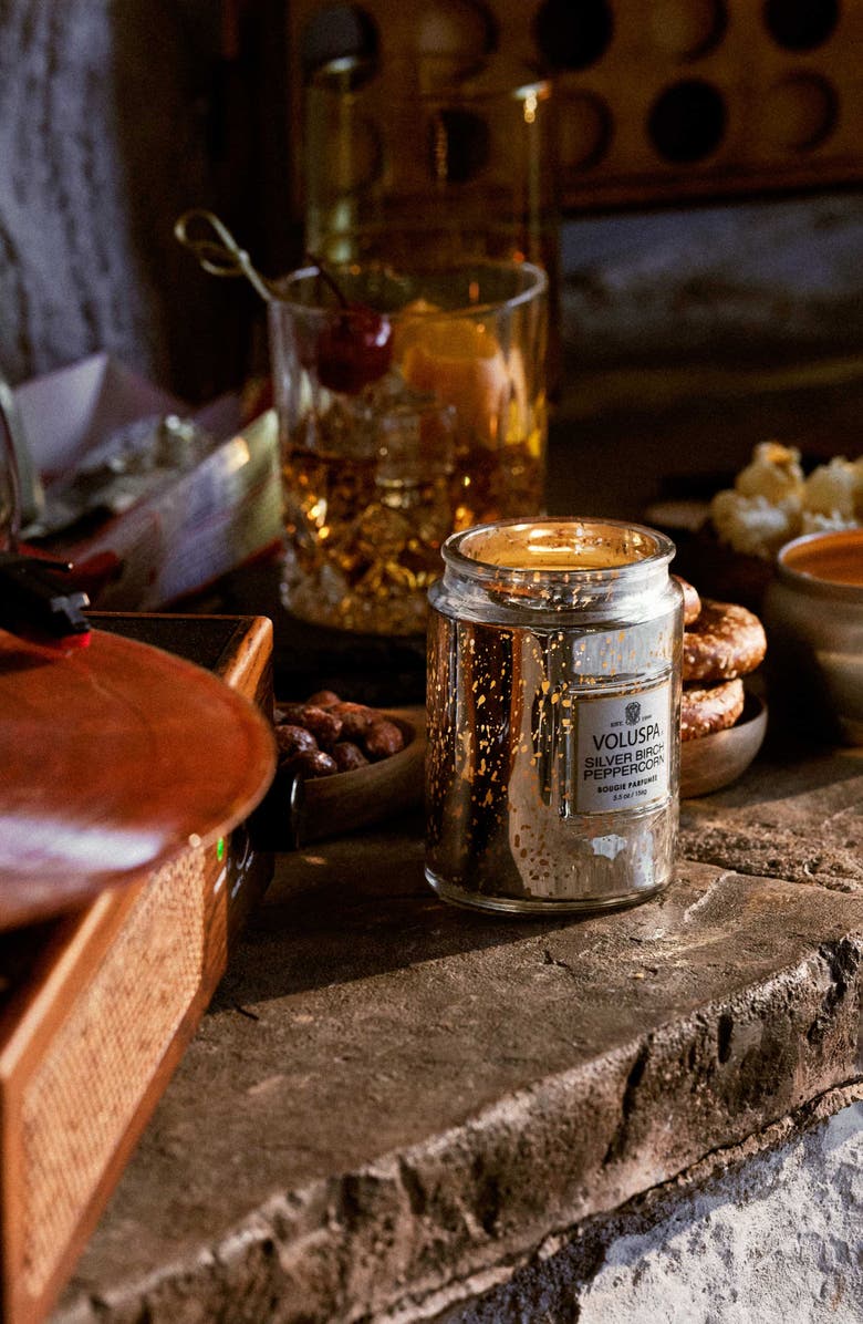 Voluspa Silver Birch & Peppercorn Small Jar Candle, Alternate, color, Silver Birch