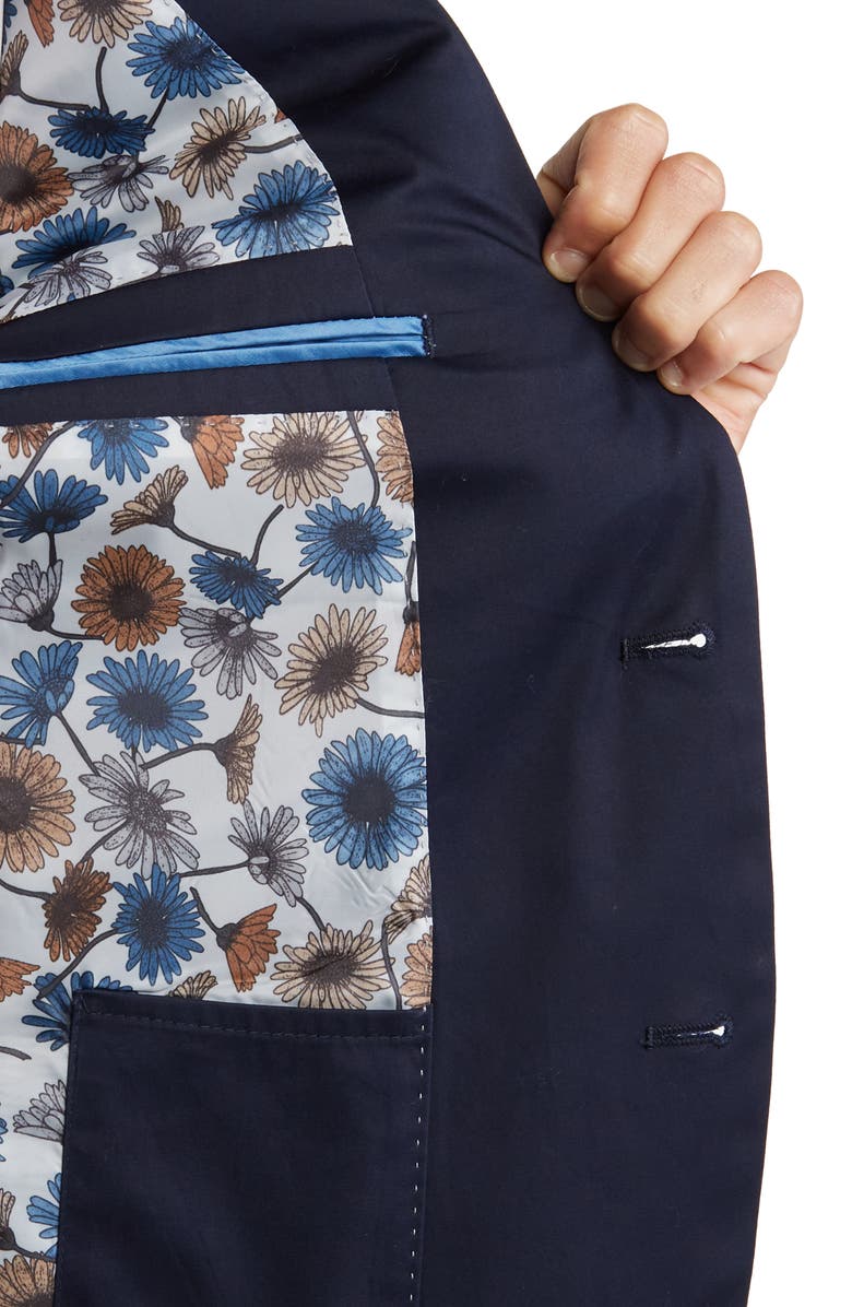 SAVILE ROW CO Stretch Cotton Suit, Alternate, color, 