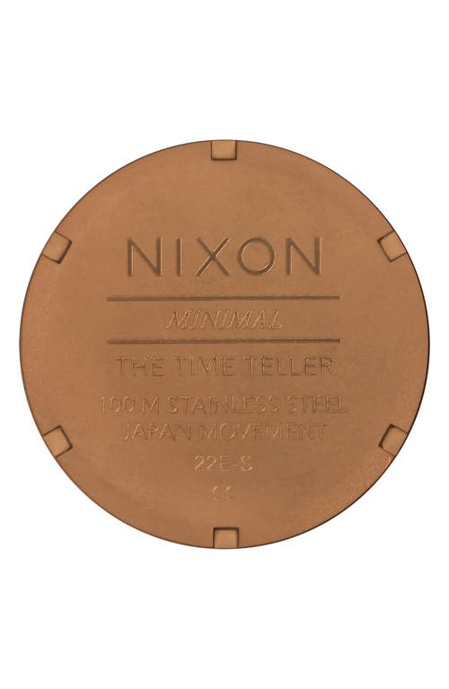 Nixon The Time Teller Bracelet Watch, 37mm In Multi