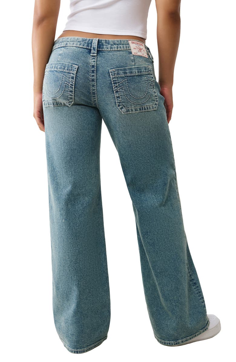 True Religion Bobbi Baggy Jeans, Alternate, color, Globe Trek