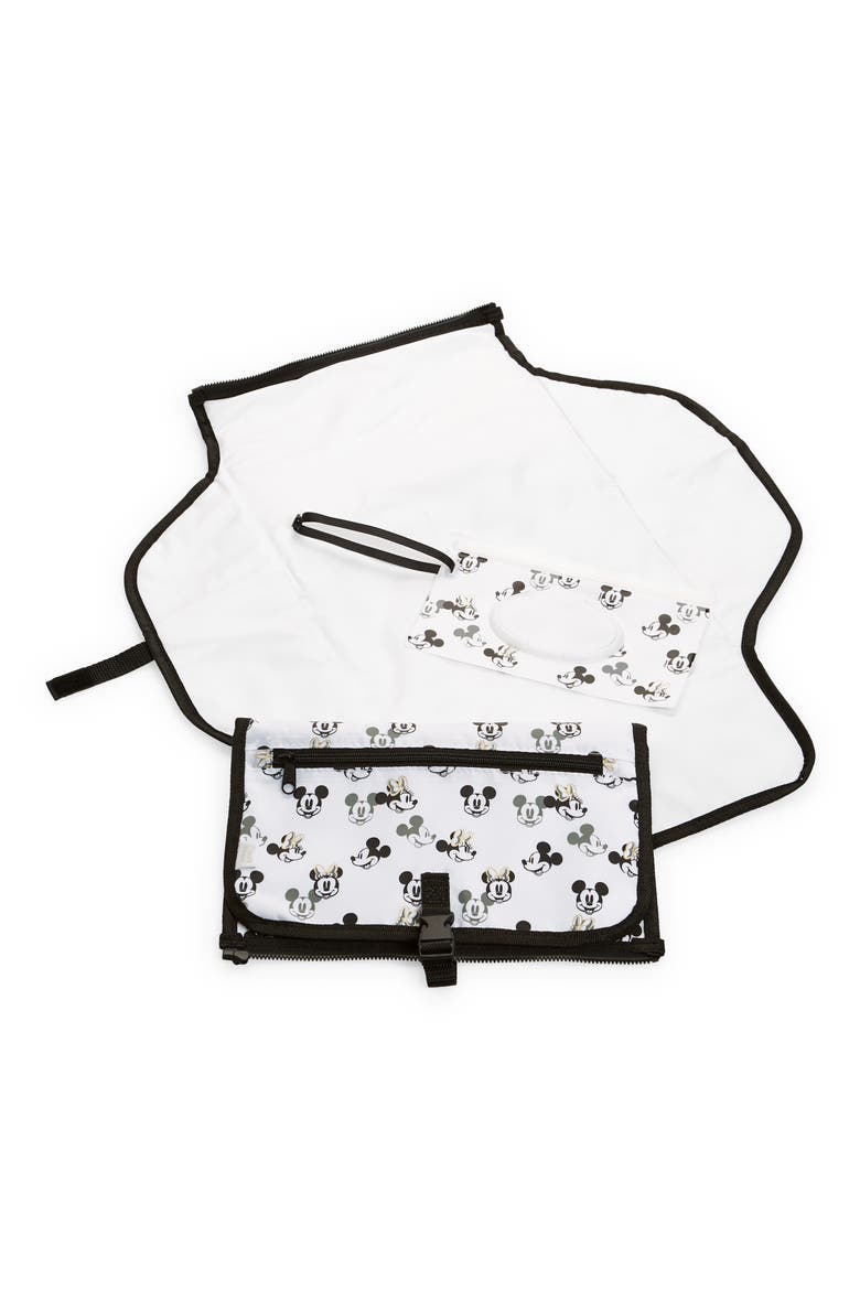x Disney Mickey & Minnie Portable Changing Station, Alternate, color, MICKEY MINNIE IVORY