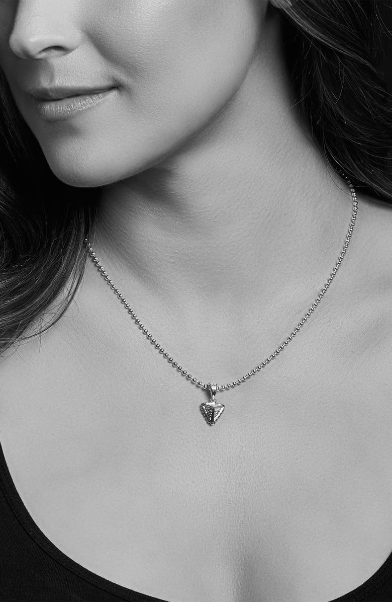 LAGOS KSL Pyramid Pendant Necklace, Alternate, color,