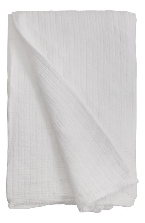 Pom Pom at Home Ojai Matelassé Quilt in White 