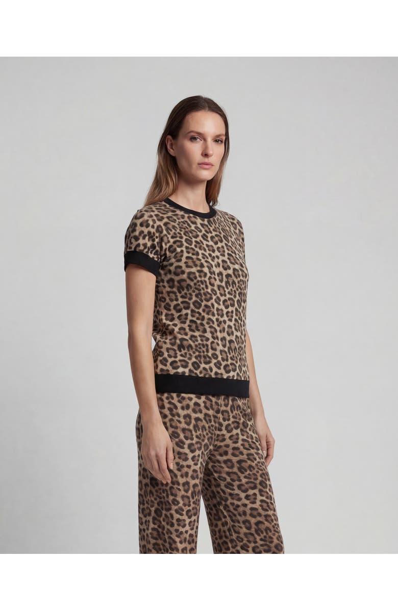 Lords of Harlech Leopard Womens Knit Sweater, Alternate, color, Leopard Brown