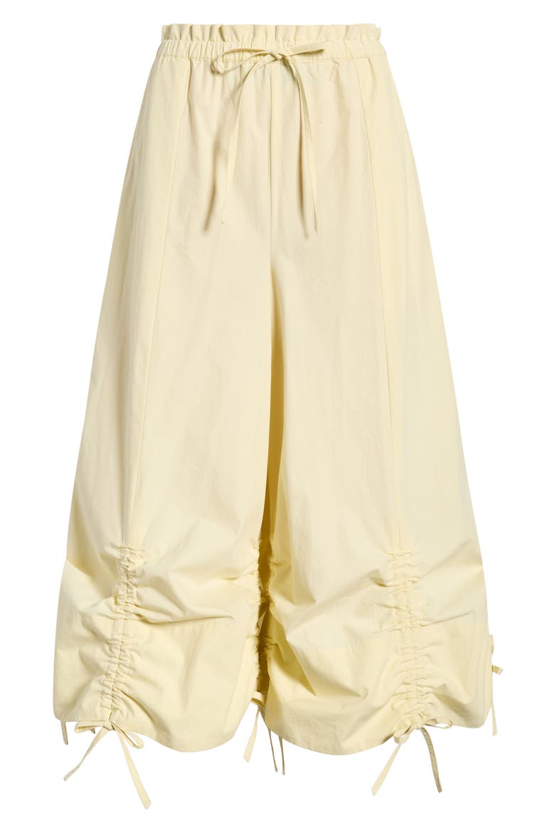 Orena Organic Cotton Culottes, Alternate, color, SAGE
