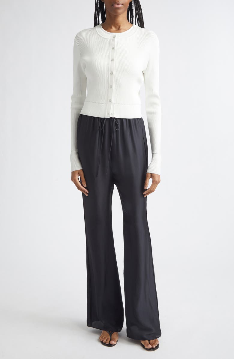 Toccin Zoe Crop Fitted Cardigan, Alternate, color, 