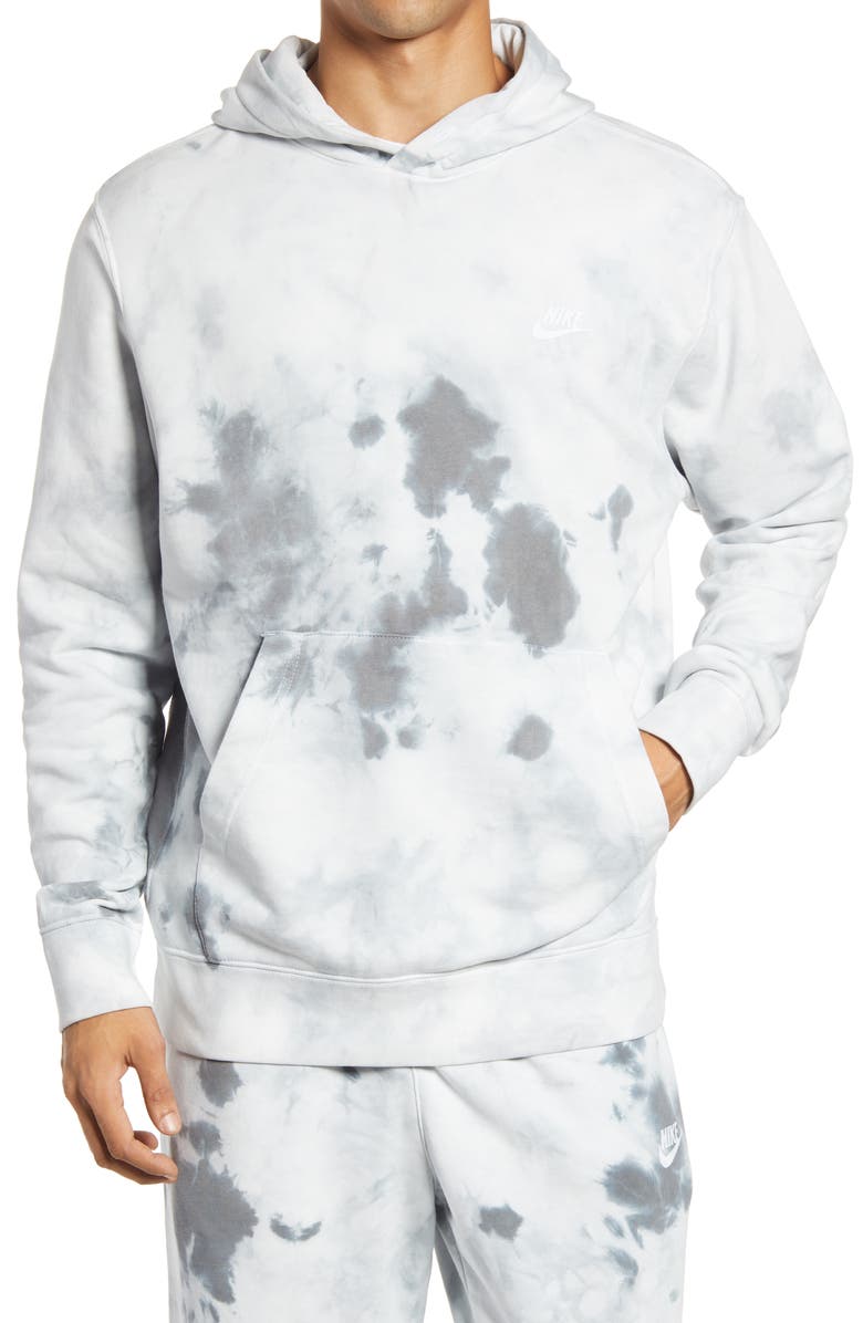 Nike Sportswear Tie Dye Men's Pullover Hoodie, Main, color, 