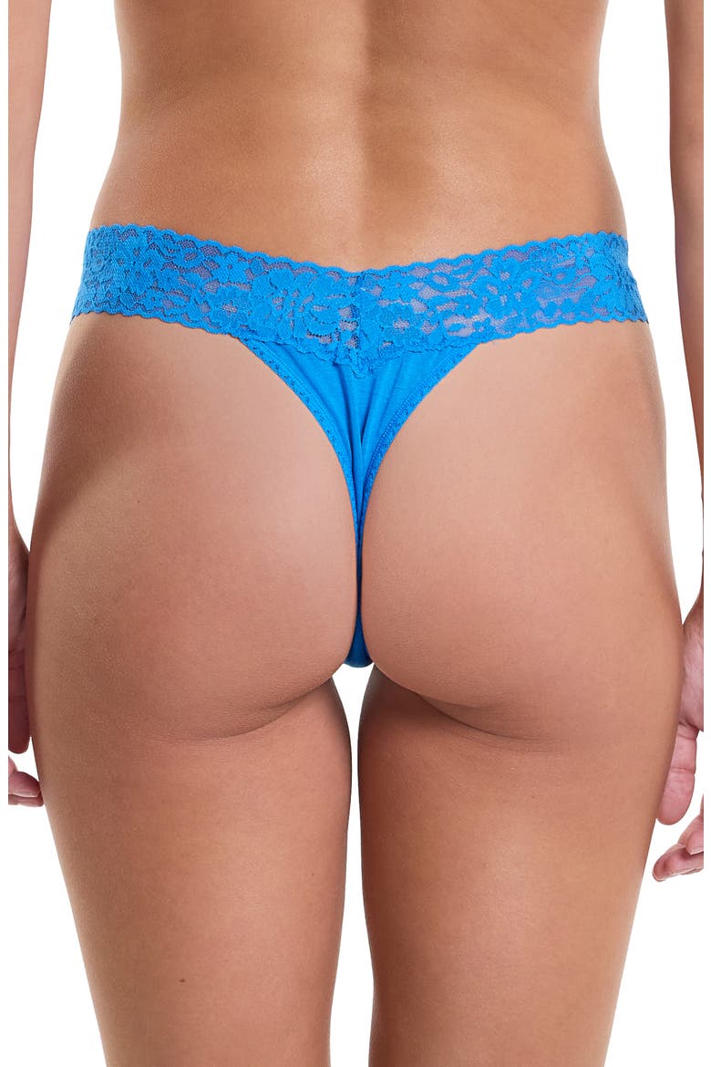 DreamEase™ Original Rise Thong, Alternate, color, LAGUNA BLUE