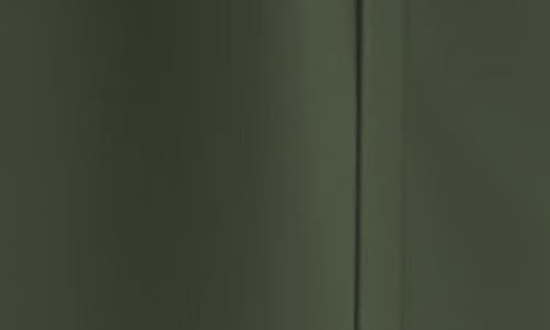 Hunter Abbey Short Rubberized Rain Jacket In Green