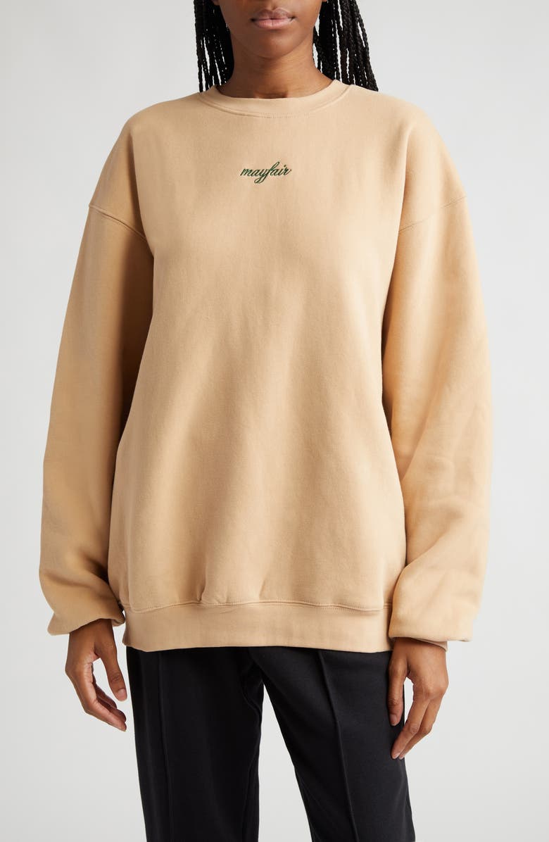 THE MAYFAIR GROUP Blame Retrograde Sweatshirt, Main, color,